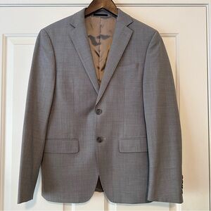 Calvin Klein Men’s Heather Grey Suit Jacket 36S & Pant 29Wx30L NEW Condition!⭐️